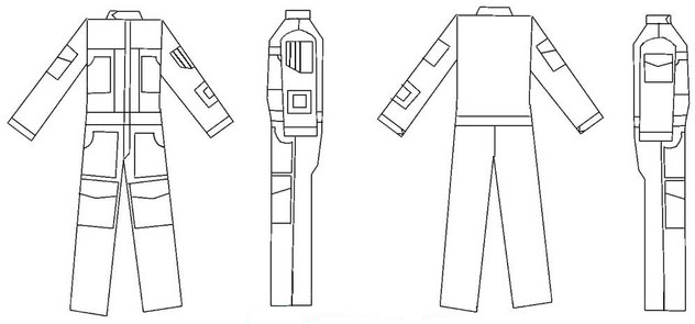 Flightsuit pattern