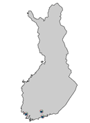 Map of NG troopers in Finland